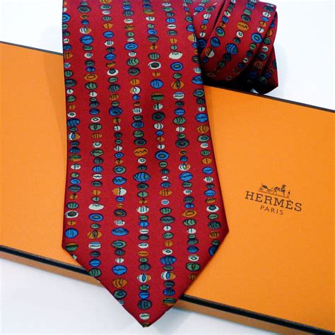 hermes men silk scarf tie|authentic Hermes ties online.